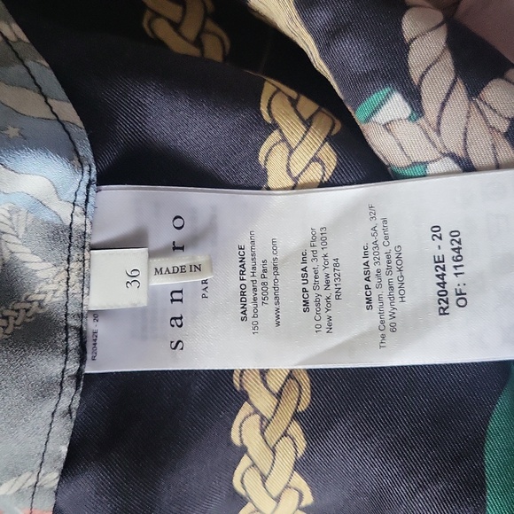 Beautiful and comfortable silk multicolored maxi dress - Picture 6 of 6